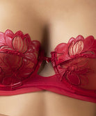Soutien-gorge corbeille Lise Charmel Glamour Couture rouge ACH3007-GD