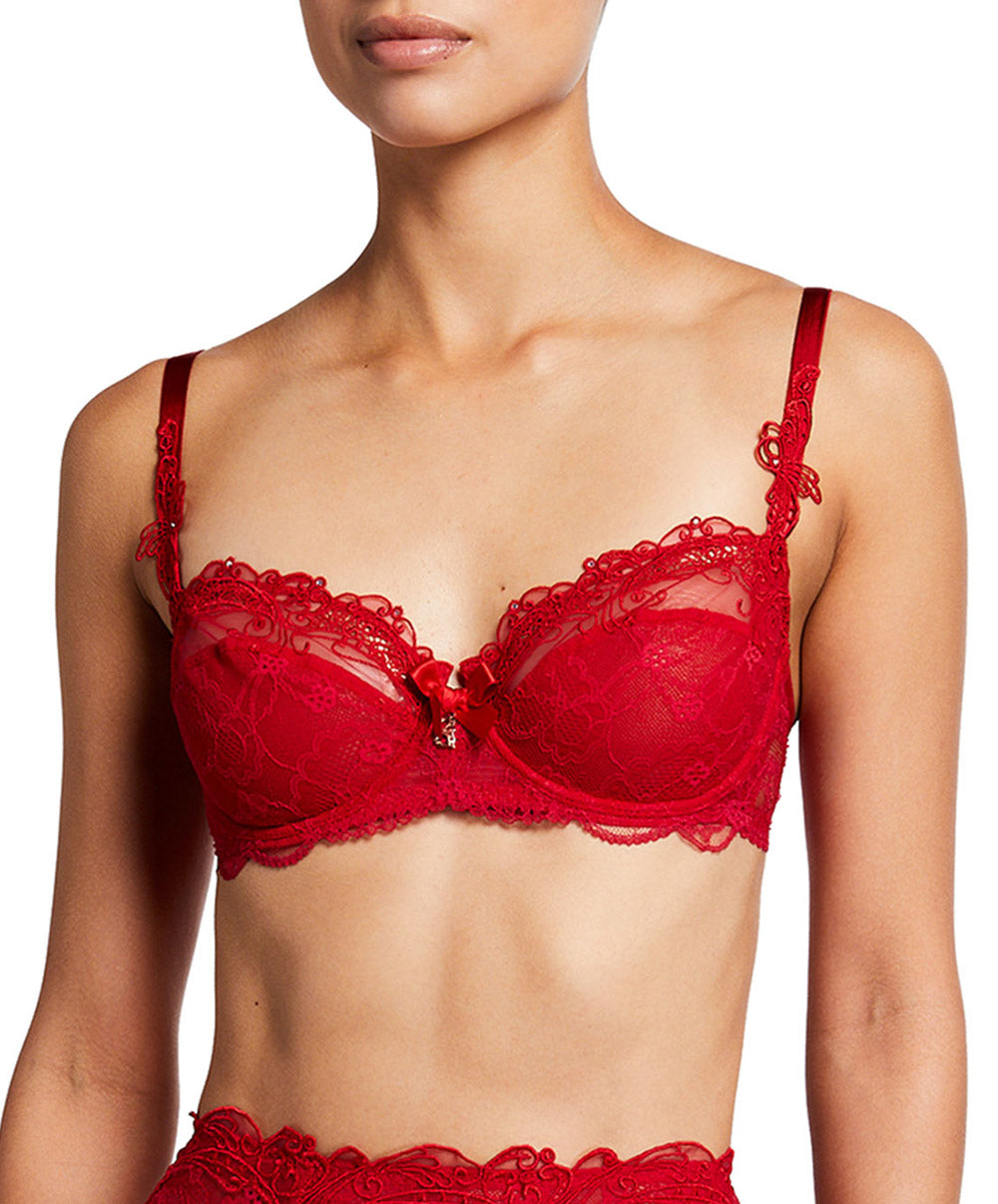 Soutien-gorge corbeille Lise Charmel Soir de Venise rouge ACA3003-RV	