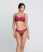 Soutien-gorge corbeille Lise Charmel Sublime en Dentelle fuchsia ACH3013-FS	-10