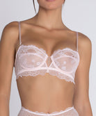 Soutien-gorge corbeille Lise Charmel Sublime en Dentelle rose poudre ACH3013-OS 