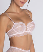 Soutien-gorge corbeille Lise Charmel Sublime en Dentelle rose poudre ACH3013-OS 