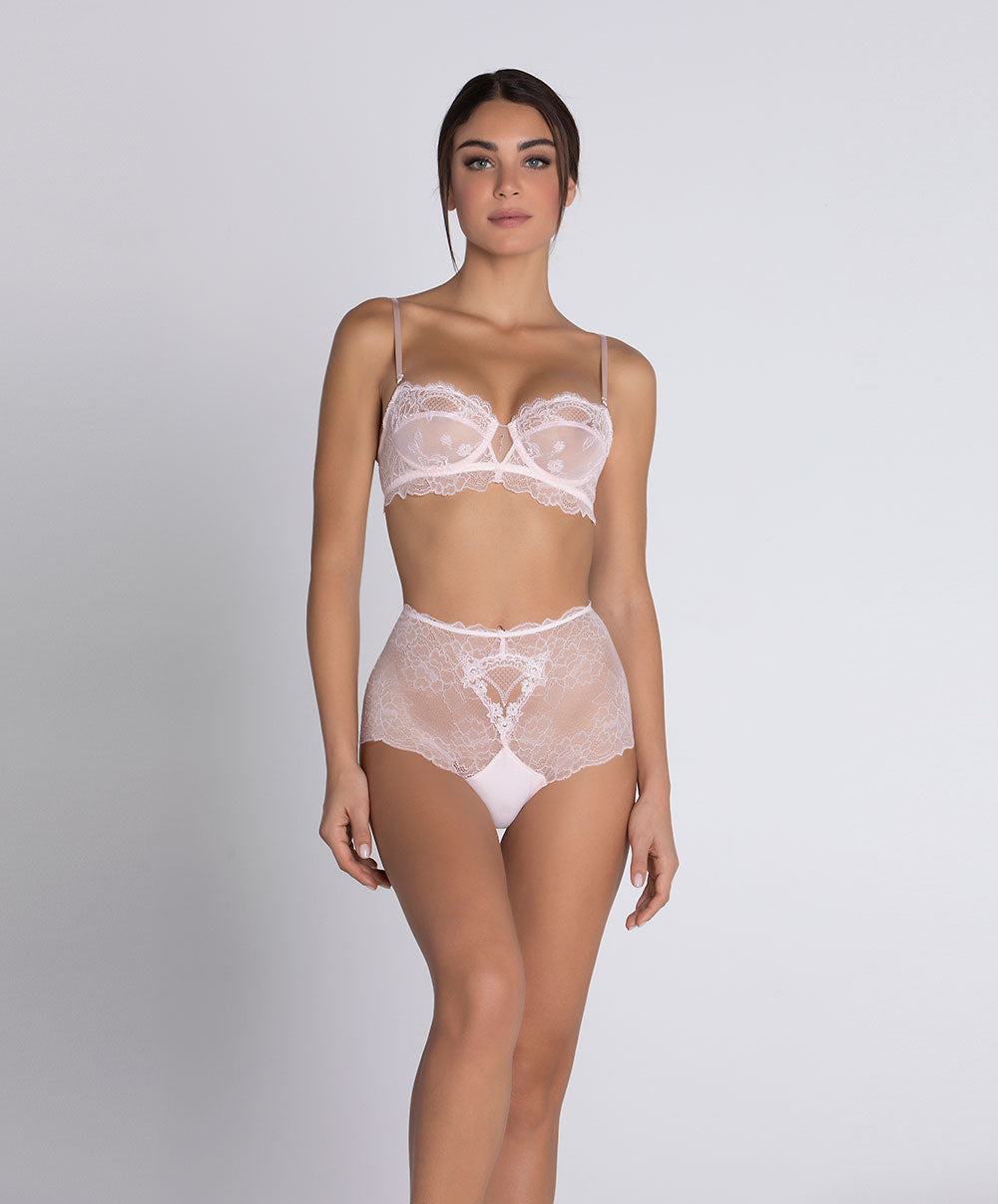 Soutien-gorge corbeille Lise Charmel Sublime en Dentelle rose poudre ACH3013-OS 
