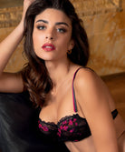 Soutien-gorge corbeille Lise Charmel L'amour en liberté Fuchsia ACH3005-LF