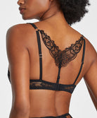 Soutien-gorge corbeille Night Bird black queen Aubade RDF14-BQUE