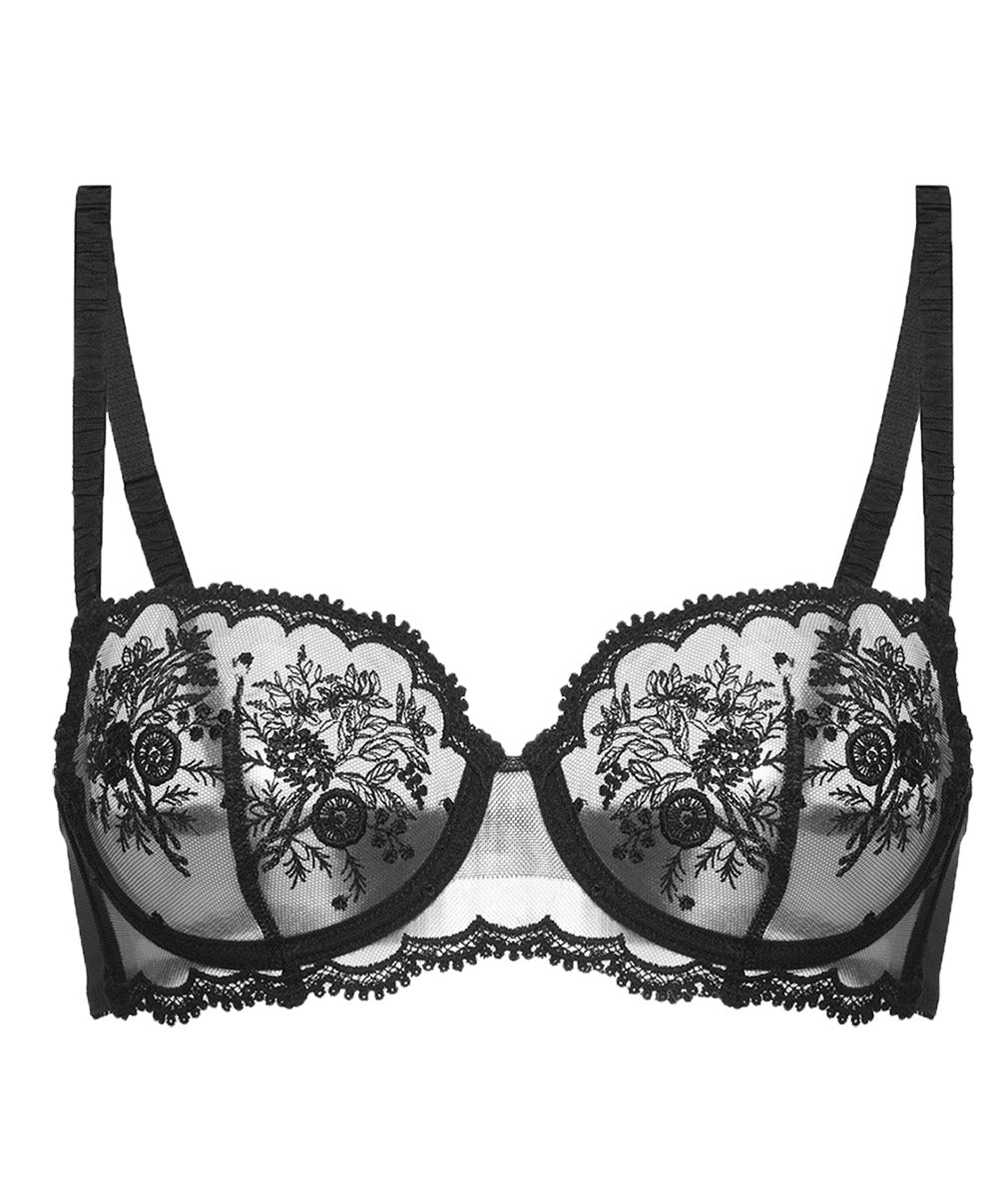 Soutien-gorge corbeille Simone Pérèle Intrigue noir 1E2330-015