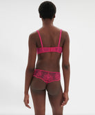 Soutien-gorge corbeille Simone Pérèle Intrigue rose disco 1E2330-346