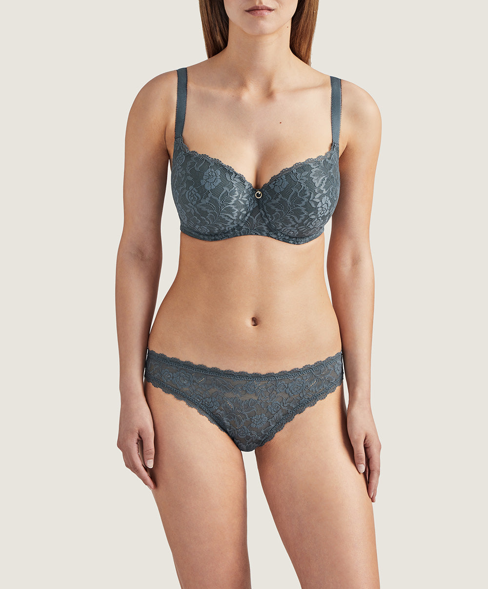 Soutien-gorge corbeille coque Rosessence ardoise Aubade HK04-6-ARDO