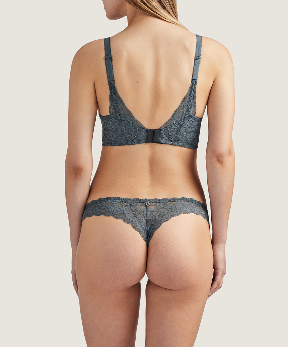 Soutien-gorge corbeille coque Rosessence ardoise Aubade HK04-6-ARDO