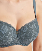 Soutien-gorge corbeille coque Rosessence ardoise Aubade HK04-6-ARDO