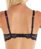 Soutien-gorge corbeille couture verticale Lise Charmel Soir de Venise bleu ACA3403-BV