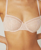 Soutien-gorge corbeille Simone Pérèle Comète sable rosé 12S330-772