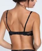 Soutien-gorge corbeille en soie Lise Charmel Splendeur Soie noir ACC3080-NO