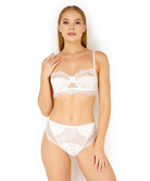 Soutien-gorge corbeille en soie Lise Charmel Emotion beauté Ecru nacre ACS3062-EN