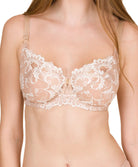 Soutien-gorge corbeille fitting Lise Charmel Dressing Floral ambre nacre BCC2888-AN