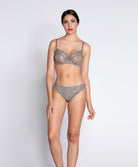 Soutien-gorge corbeille grande taille "Fitting" Lise Charmel Source Beauté perle BCH2872-SP