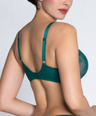 Soutien-gorge corbeille grand taille Lise Charmel Sublime en Dentelle vert princesse ACH2813-VP