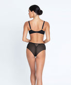 Soutien-gorge corbeille grande taille Lise Charmel Féérie Couture noir BCH2874-NO