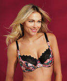Soutien-gorge corbeille bonnets profonds Antigel de Lise Charmel Parfum de Kerala bain de fleurs FCJ2854-BF