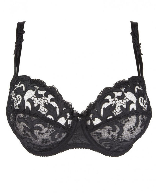 Soutien-gorge corbeille Acanthe Guipure arty noir Éprise de Lise Charmel BCG3007-AN