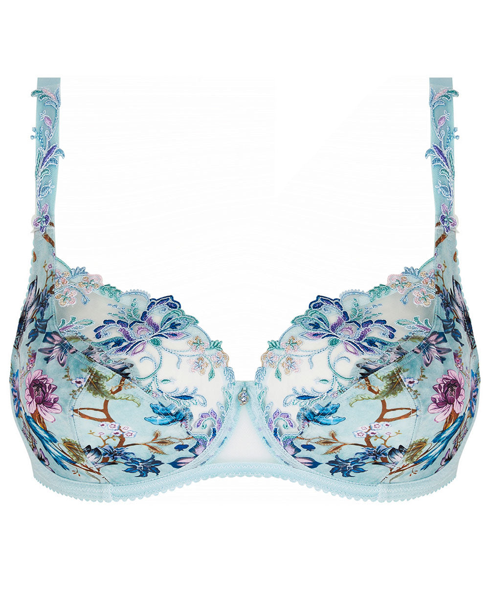 Soutien gorge corbeille grande taille fitting Reve en fleurs opale Lise Charmel BCJ2843 RO packshot 1