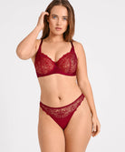 Soutien-gorge corbeille armatures Miss Karl Rubis Aubade UCF14-RBIS