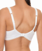 Soutien-gorge couvrant grande taille "Bien-être" Antigel de Lise Charmel Tressage Graphic blanc FCC6137-TB
