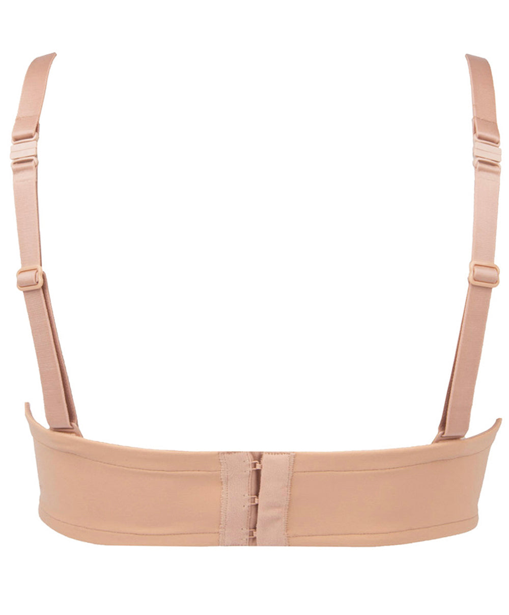 Soutien-gorge couvrant grande taille armatures Antigel de Lise Charmel Culte Beauté skin rosé FCH6066-SR