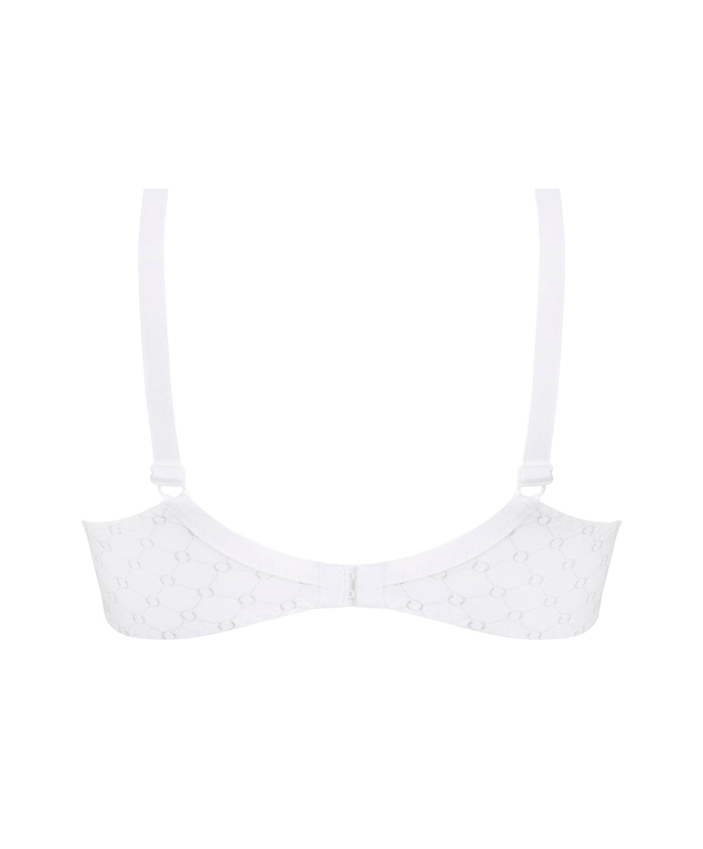 Soutien-gorge couvrant grande taille avec armatures Antigel de Lise Charmel Bijou du jour blanc FCH6032-BB