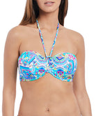 Bandeau de bain armatures twist New Native Freya swim Multicolore