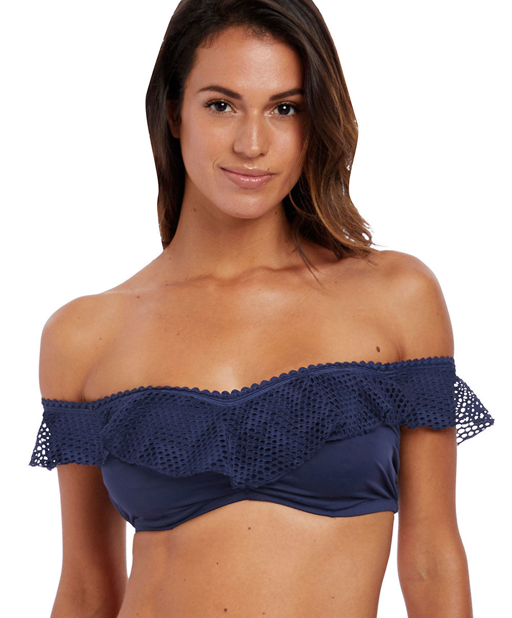 Soutien-gorge de bain bardot Fantasie swim Marseille Twilight FS6682-TWT