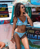Soutien-gorge de bain bikini foulard apex haute Komodo Bay aqua Freya swim AS204013-AQA