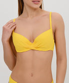 Soutien-gorge de bain coque La Chiquissima jaune Antigel Bain EBB4314-MS