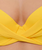Soutien-gorge de bain coque La Chiquissima jaune Antigel Bain EBB4314-MS