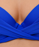 Soutien-gorge de bain coque La Chiquissima bleu electric Antigel Bain EBB4314-ME