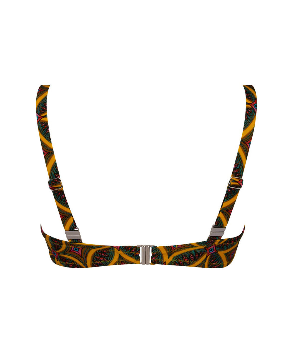 Soutien-gorge de bain corbeille grande taille La Muse Africa jaune Antigel Bain FBB3556-JA 10