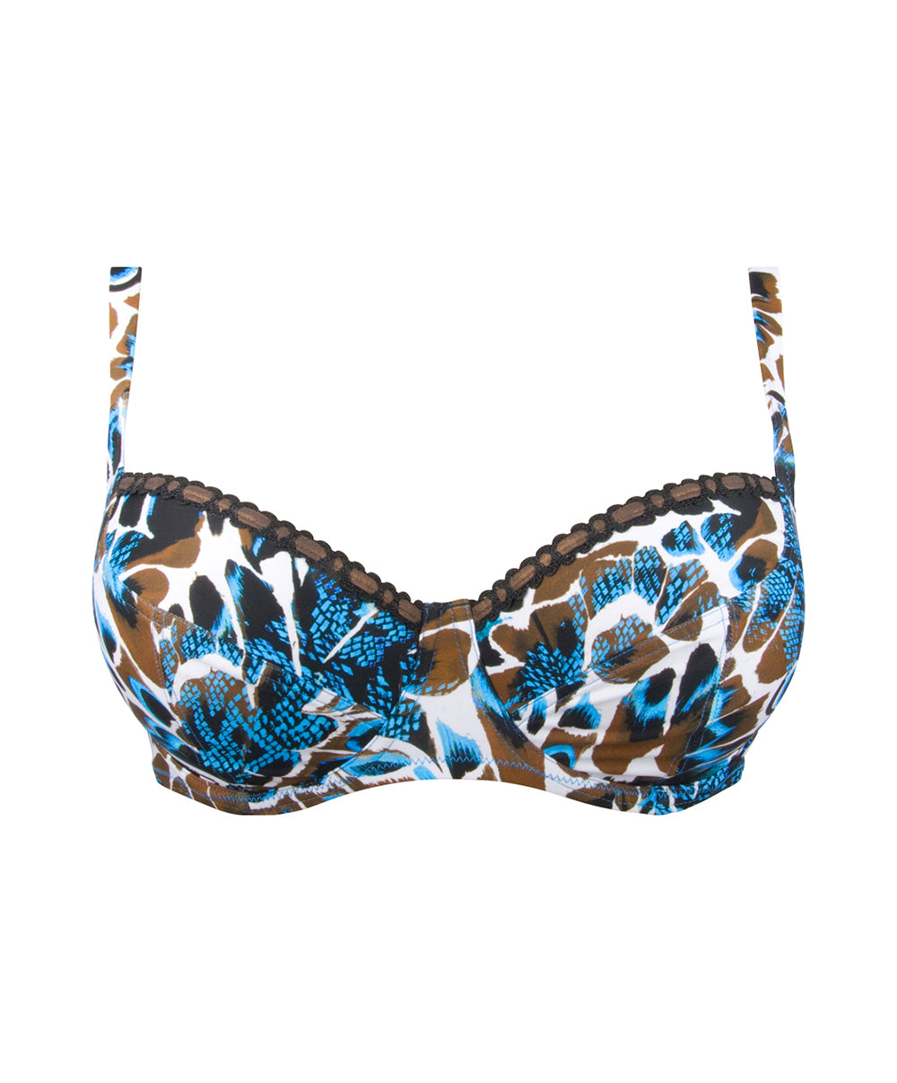 Soutien-gorge de bain corbeille grande taille L'Anima Bleue peau bleue Antigel Bain FBB3544-PB