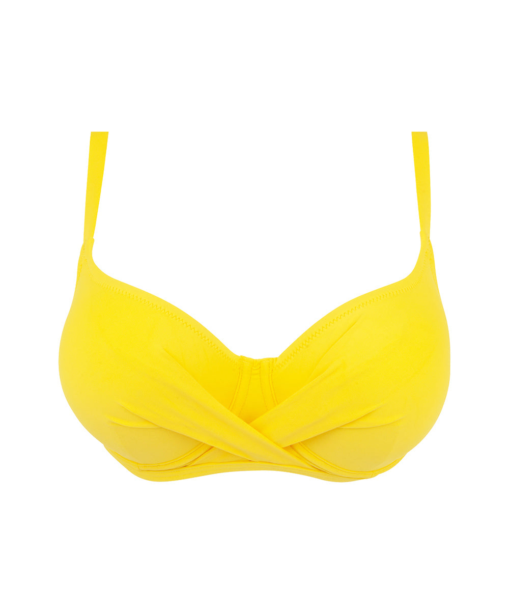Soutien-gorge de bain corbeille grande taille La Chiquissima jaune Antigel Bain FBB3514-MS 10