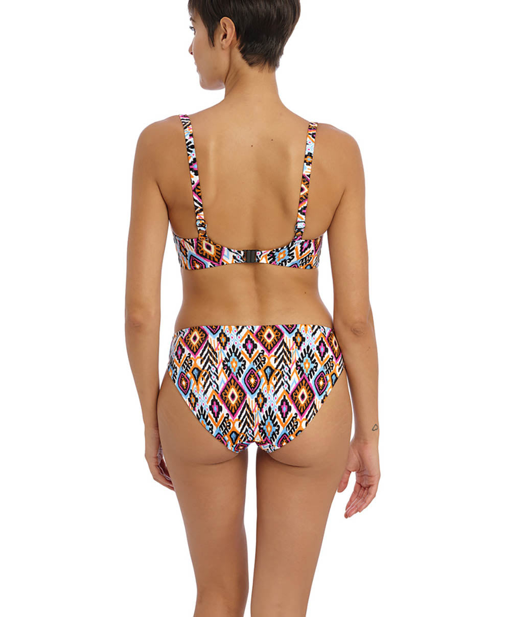 Soutien-gorge de bain décolleté plongeant grande taille Viva la fiesta Multicolore Freya swim AS204602-MUI
