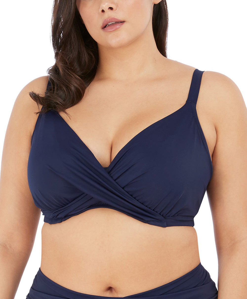 Soutien-gorge de bain grande taille couvrant Elomi swim Magnetic midnight blue ES7193-MIH
