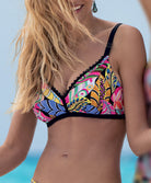 Soutien-gorge de bain mousse sans armatures La Frida Antigel multicolore Antigel Bain FBB6565-FC