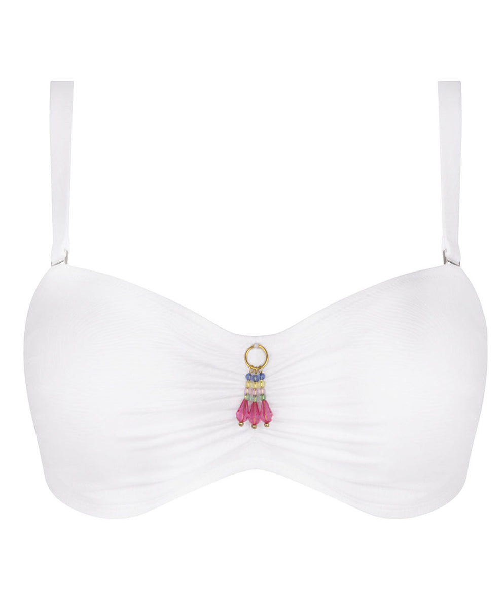 Soutien-gorge Bandeau Lise Charmel Taille 85B - Modèle Love Magique, Couleur Nacre, Neuf Sans étiquettes