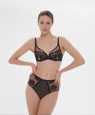Soutien-gorge décolleté plongeant à armatures Simone Pérèle Intrigue noir 1E2319-015