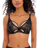 Soutien-gorge décolleté plongeant armature apex haute Freya Freya Fatale noir AA401422-NOR
