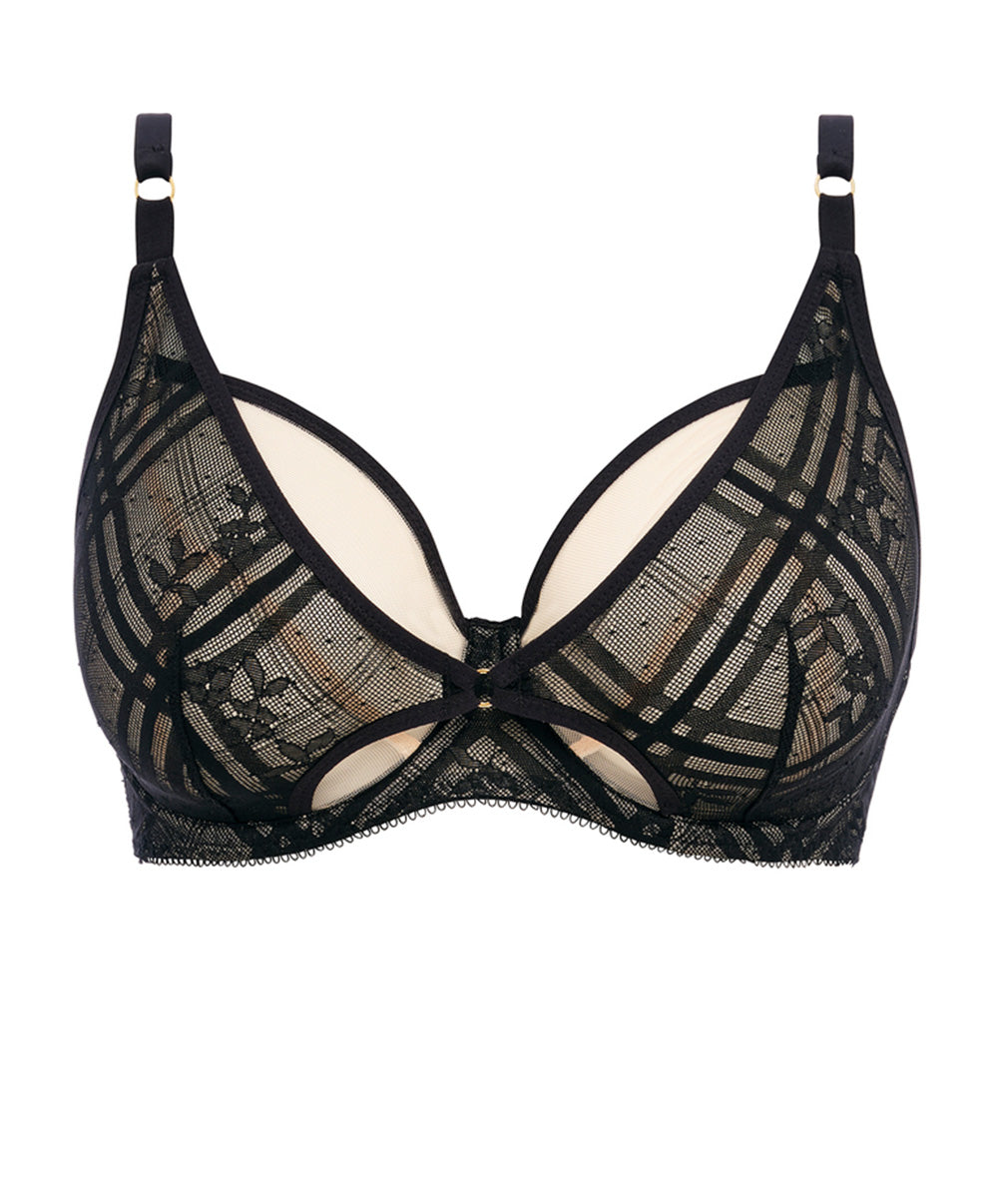 Soutien-gorge décolleté plongeant armature apex haute Freya Freya Fatale noir AA401422-NOR
