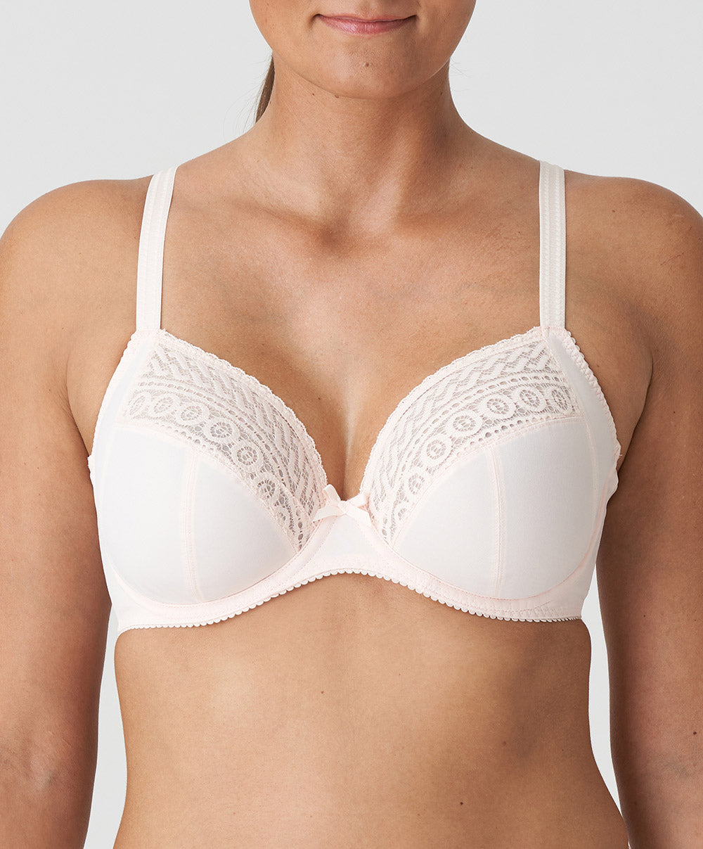Soutien-gorge décolleté plongeant armatures PrimaDonna Montara crystal pink 0163384-CRP
