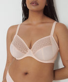 Soutien-gorge décolleté plongeant armatures PrimaDonna Montara crystal pink 0163384-CRP