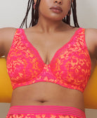 Soutien-gorge demi-mousse plongeant armatures Twist PrimaDonna Verao L.A. pink 0142374-LSP
