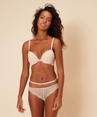 Soutien-gorge dos nu multipositions Simone Pérèle Eden peau rosée 12E370-739