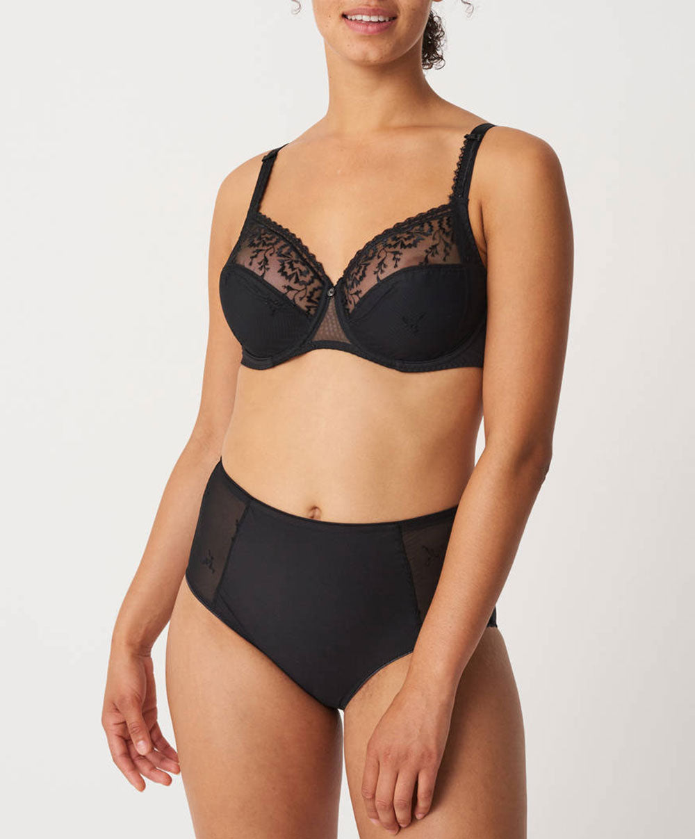 Soutien-gorge couvrant 3 parties Chantelle Every curve Noir C16B10-011