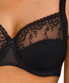 Soutien-gorge couvrant 3 parties Chantelle Every curve Noir C16B10-011